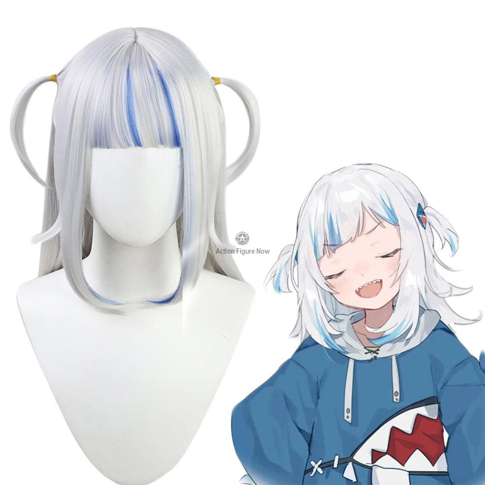 Gawr Gura Cosplay Wig - Anime Shark Girl Virtual YouTuber Wig