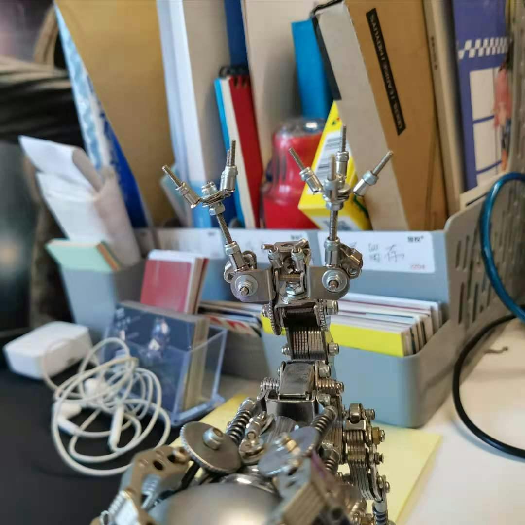 DIY 3D Metal Assembly Deer Model Puzzle Kits photo review