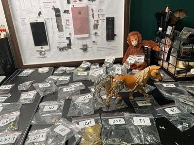 DIY 3D Assembly Metal Mechanical Winged Unicorn Model Kit photo review