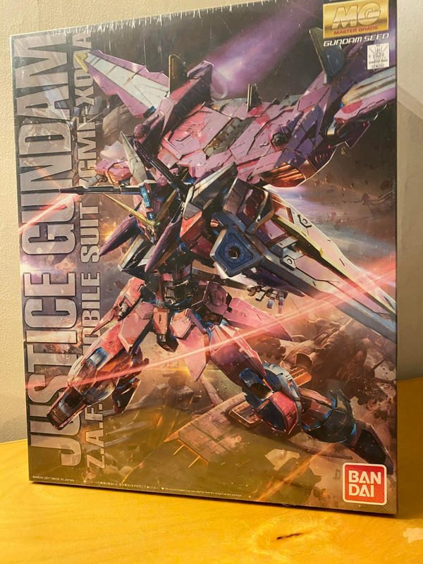 MG Justice Gundam Plastic Model Kit - 1/100 Scale - Pre-Order photo review