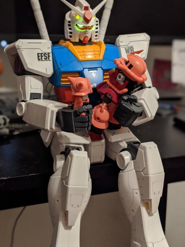 Mega Size 1:48 Scale Gundam RX-78-2 Model Kit photo review