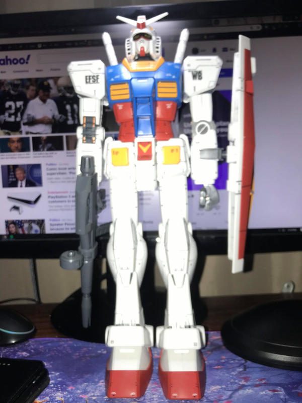 Mega Size 1:48 Scale Gundam RX-78-2 Model Kit photo review