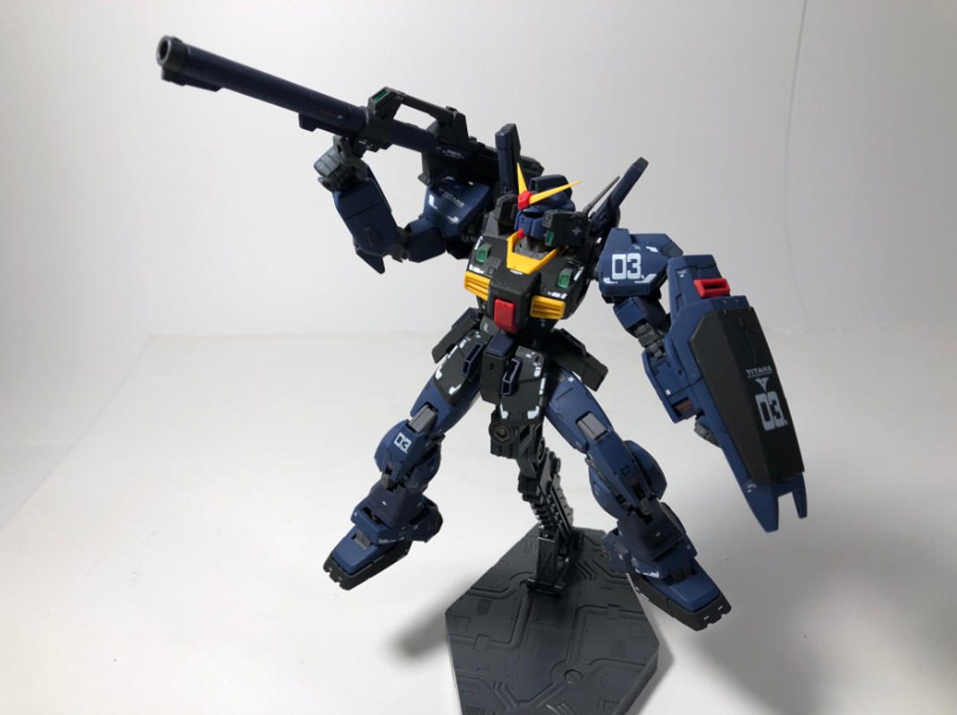RG 1/144 RX-178 Gundam Mk-II Titans Version photo review