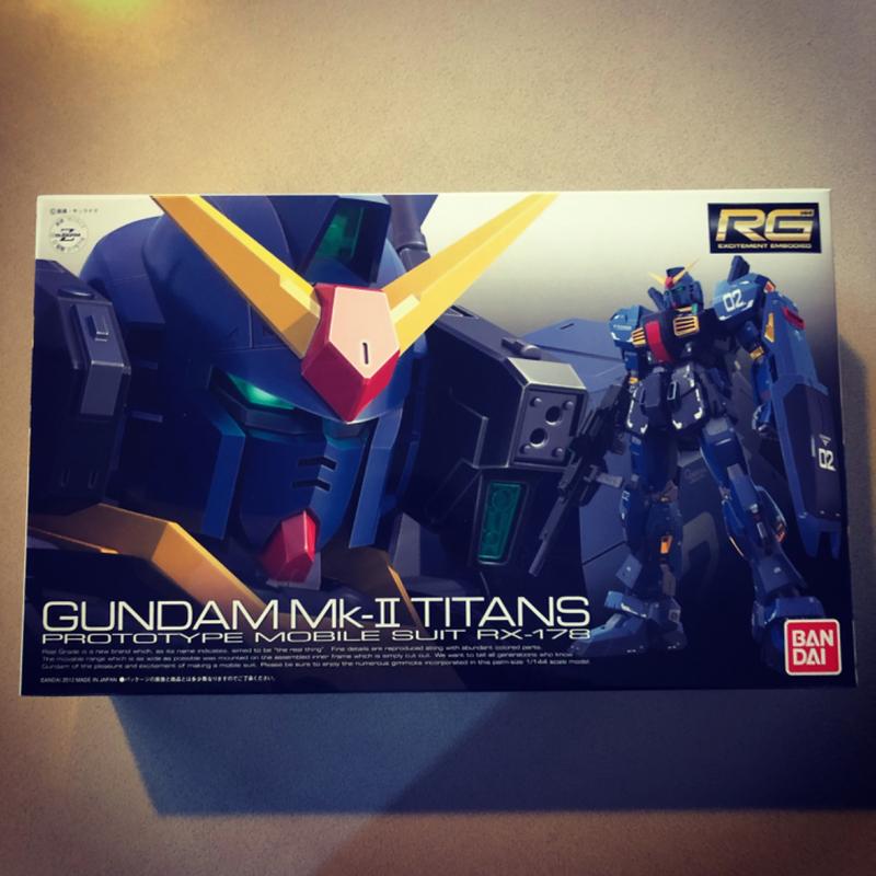 RG 1/144 RX-178 Gundam Mk-II Titans Version photo review