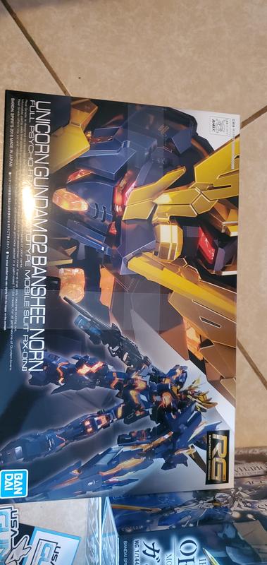 RG 1/144 scale Unicorn Gundam 02 Banshee Norn Model Kit photo review