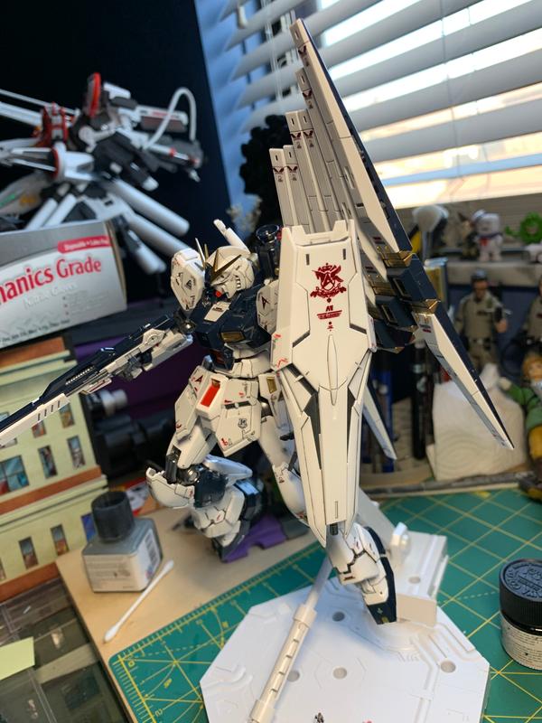 RG 1/144 Nu Gundam photo review
