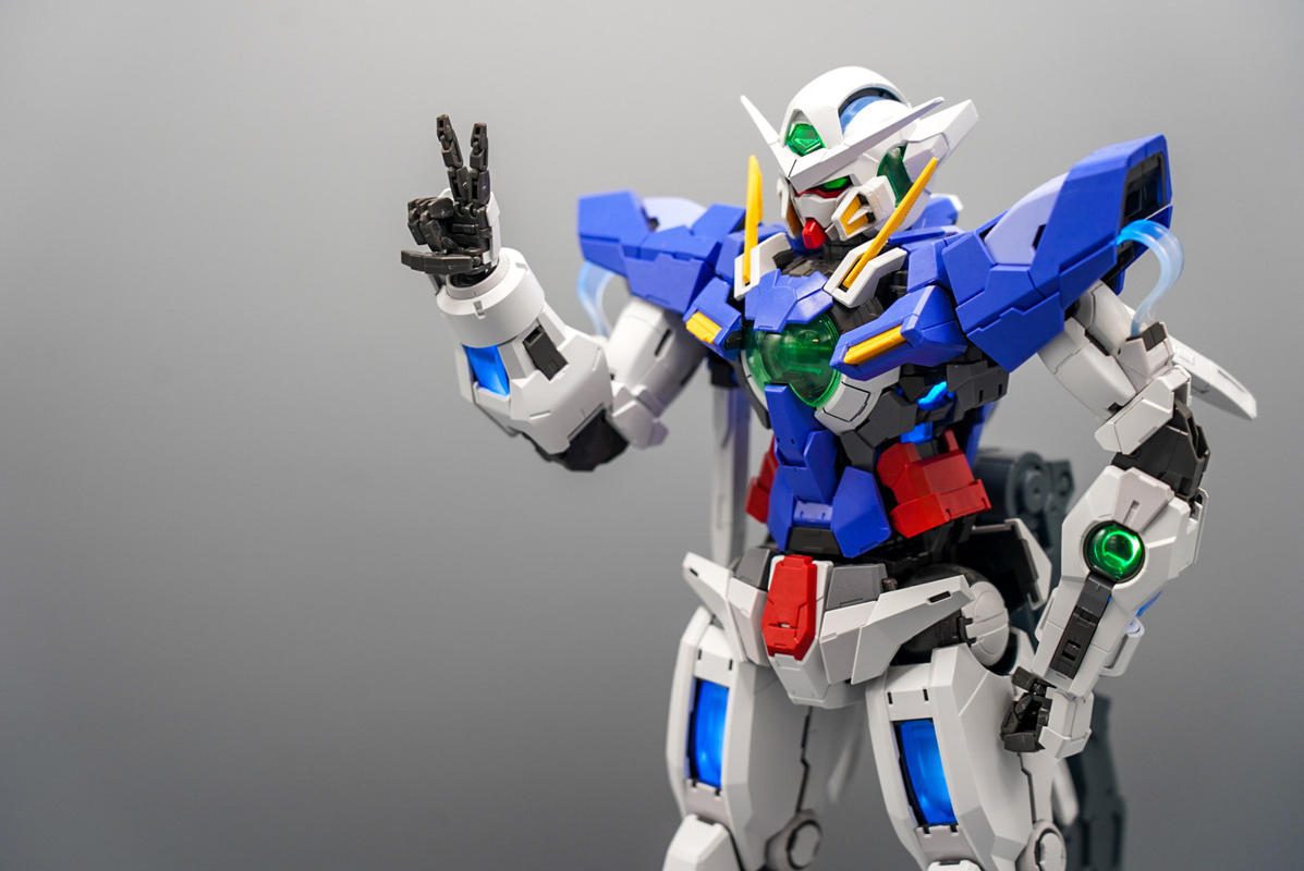 PG 1/60 Gundam Exia Gunpla Model Kit photo review