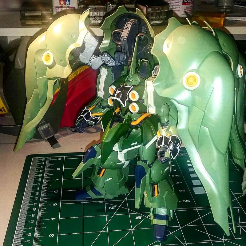 HGUCKshatriya High Grade 1/144 Universal Century Figure 99 photo review