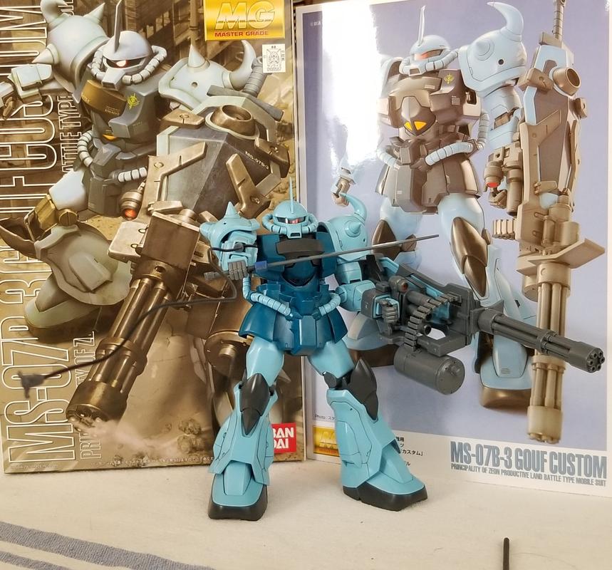 MG 1/100 Gouf Custom photo review