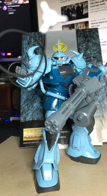 MG 1/100 Gouf Custom photo review