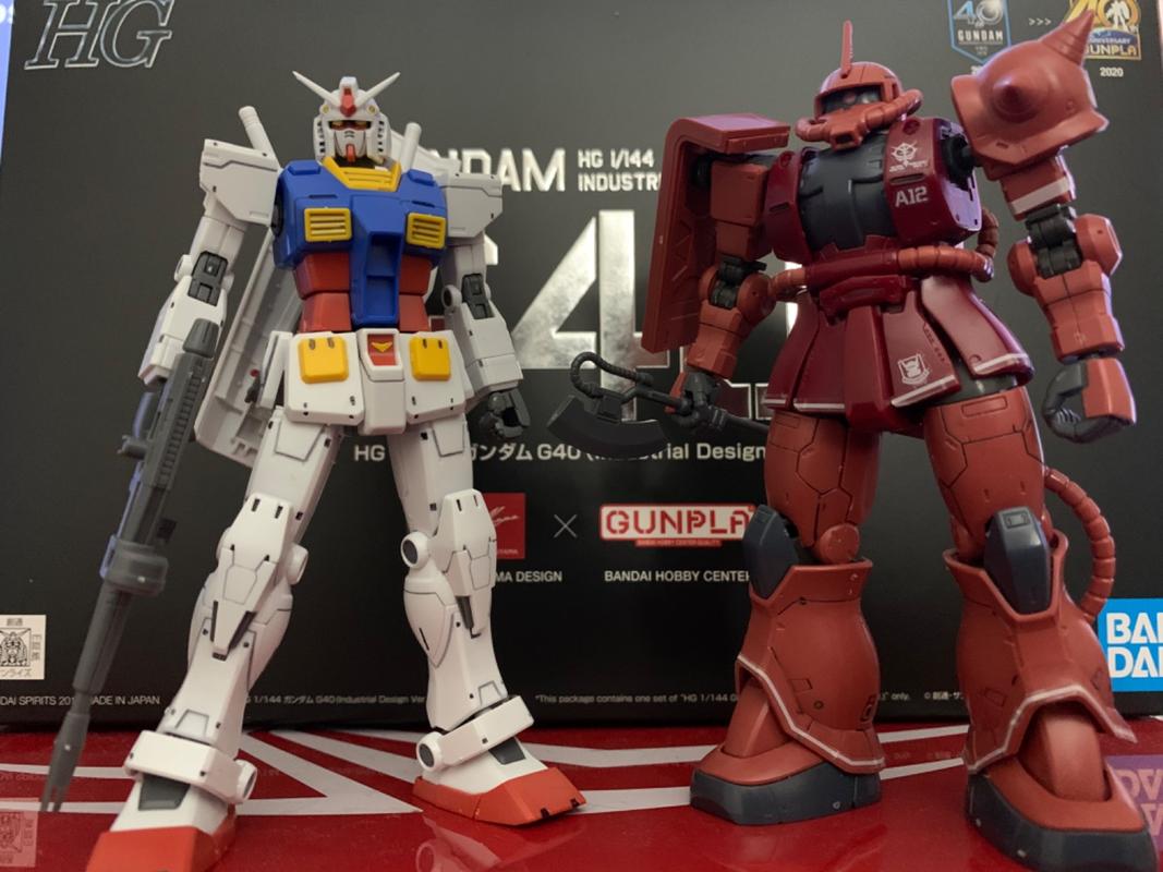 RG 1/144 Scale RX-78-2 Gundam Plastic Model Kit photo review