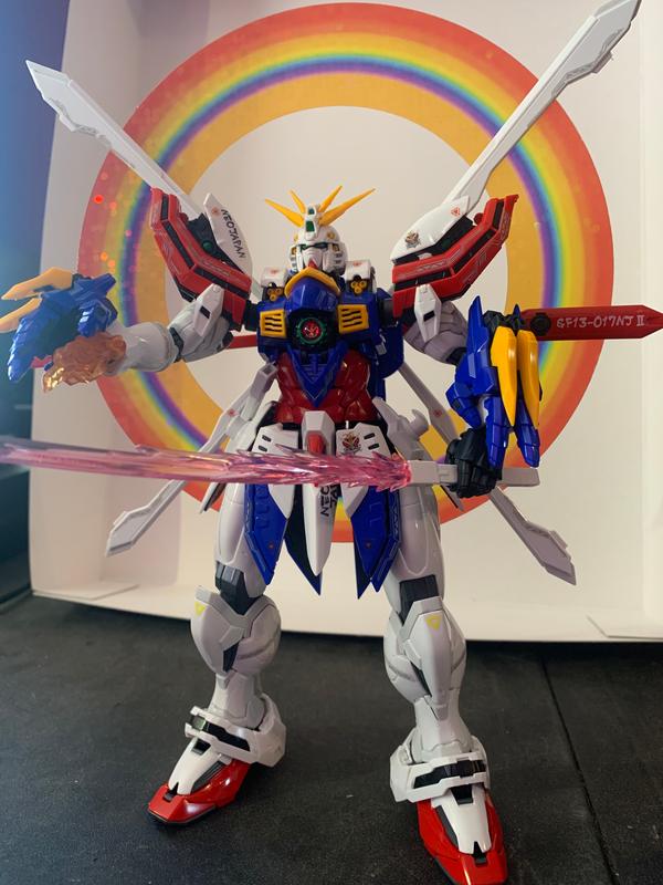 HIRME 1/100 God Gundam Model Kit (High Resolution Model) photo review