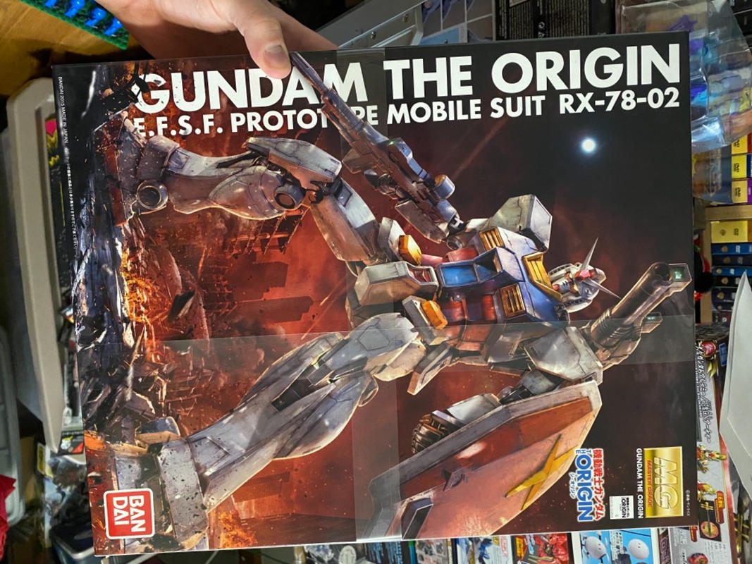 Master Grade 1/100 RX-78-02 Gundam (Mobile Suit Gundam: The Origin Ver.) photo review
