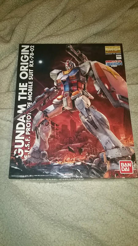 Master Grade 1/100 RX-78-02 Gundam (Mobile Suit Gundam: The Origin Ver.) photo review
