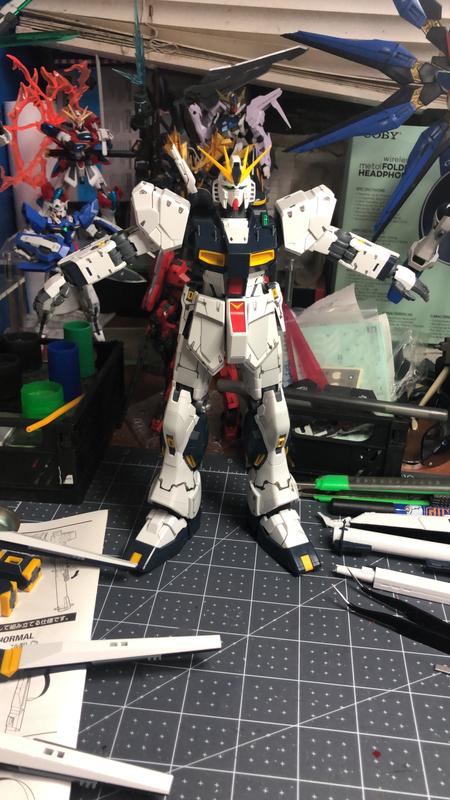 MG 1/100 RX-93 V Nu Gundam Ver. Ka photo review
