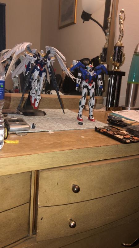 MG 1/100 Gundam 00 Raiser Gunpla Model Kit photo review