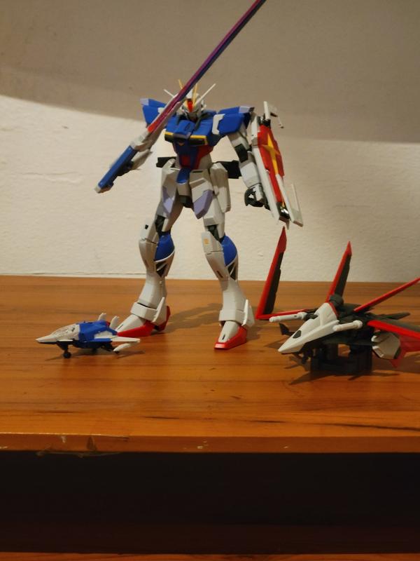 MG 1/100 Gundam Seed Force Impulse Gundam Model Kit photo review