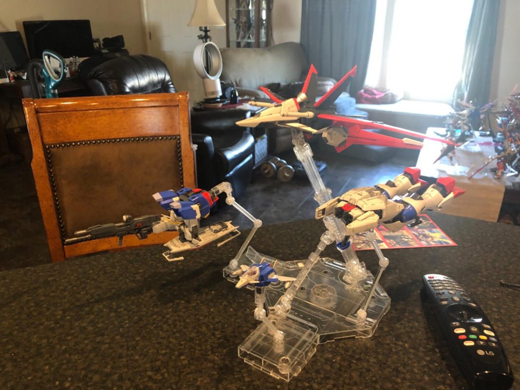 MG 1/100 Gundam Seed Force Impulse Gundam Model Kit photo review