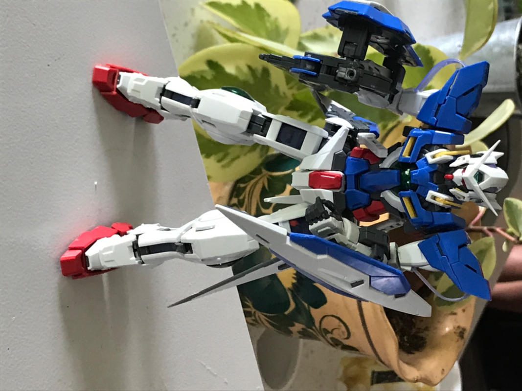MG 1/100 GN-001 Gundam Exia Gunpla Model Kit photo review