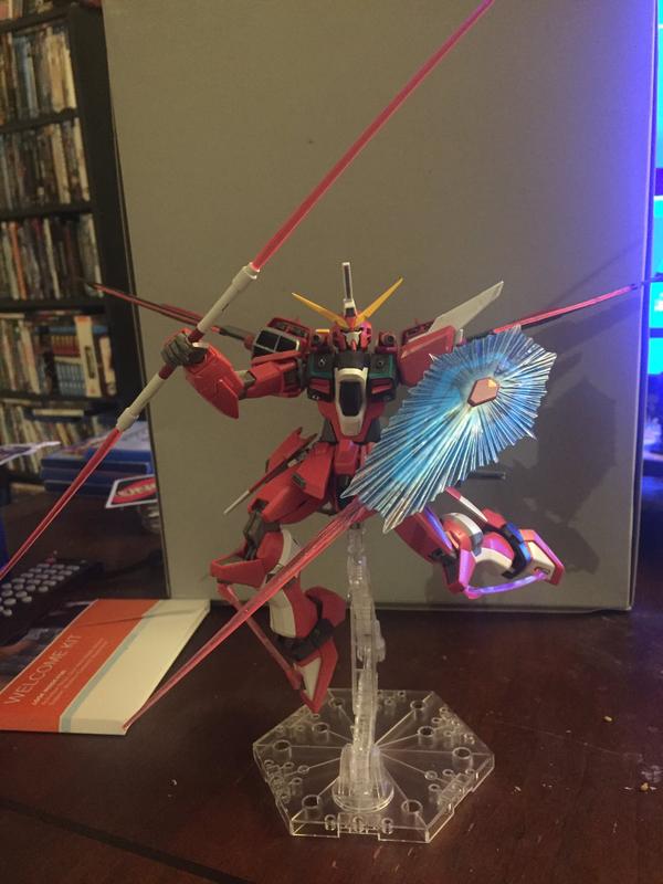 MG 1/100 Infinite Justice Gundam Model Kit (ZGMF-X19A) photo review