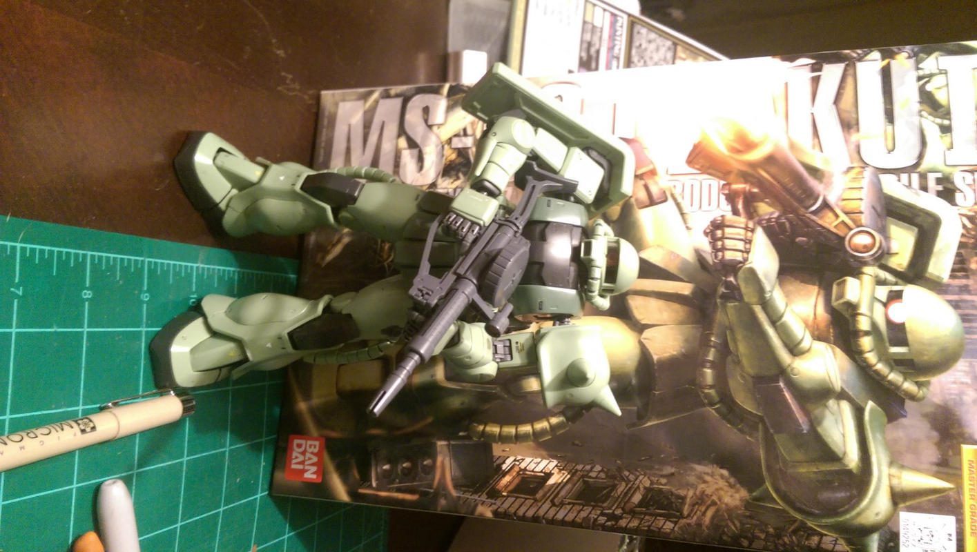 MG 1/100 Zaku II Ground Type Ver. 2.0 Model Kit photo review