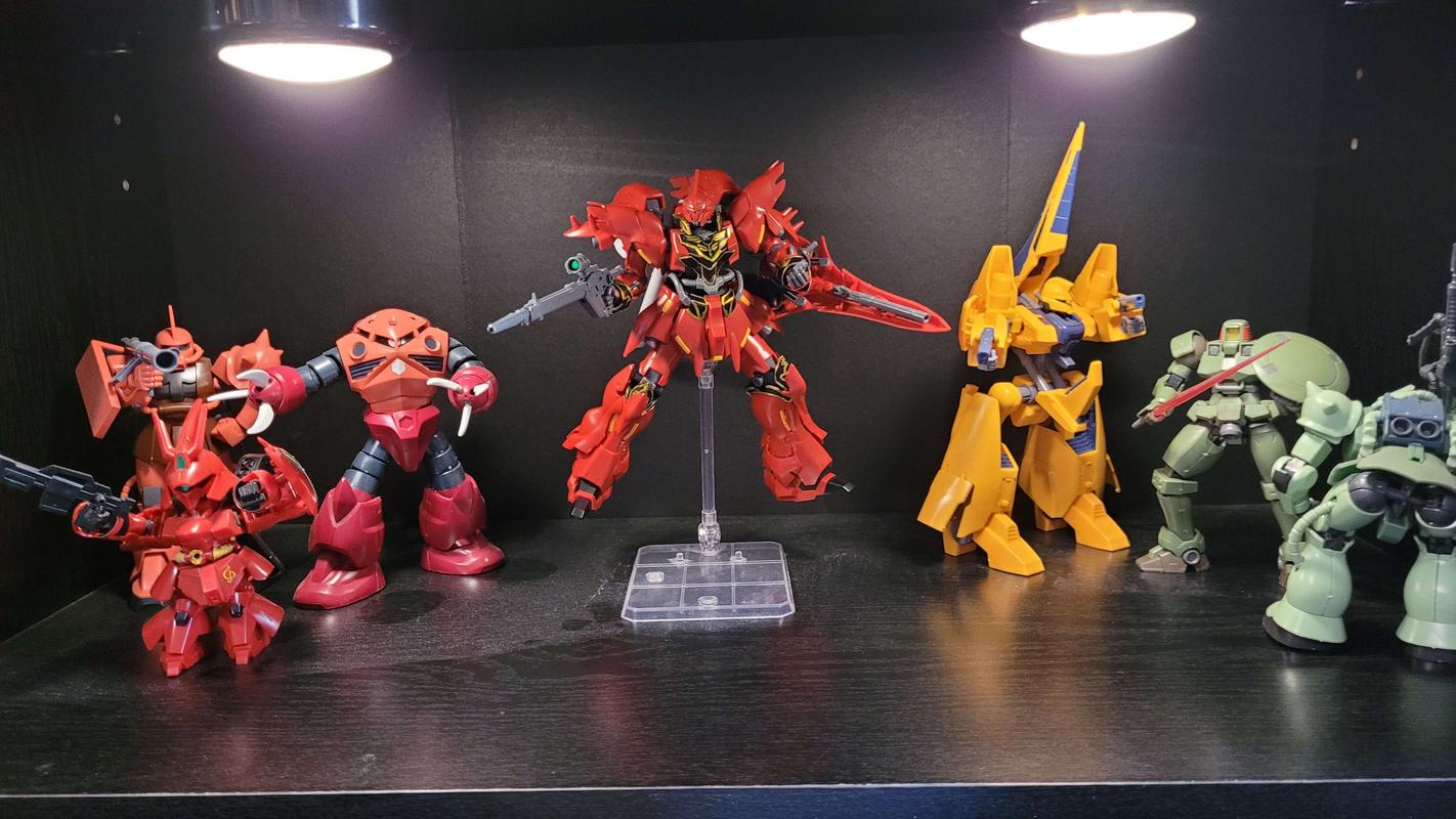 HGUC 1/144 MSN-06S Sinanju Gundam Plastic Model Kit photo review