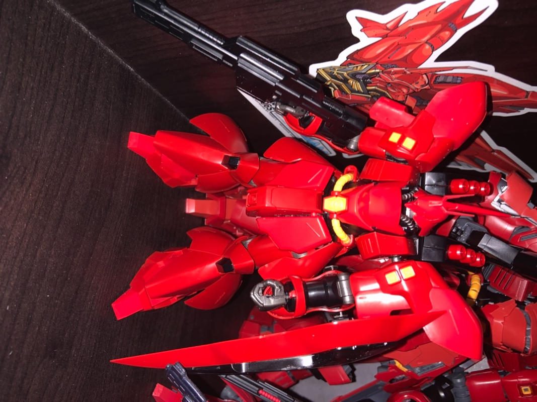 HGUC 1/144 MSN-04 Sazabi Gundam Plastic Model Kit photo review