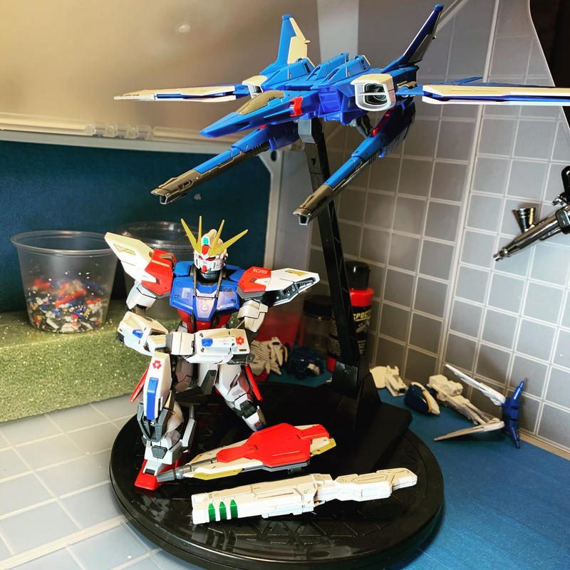 MG 1/100 Scale Build Strike Gundam Full Package Model Kit photo review
