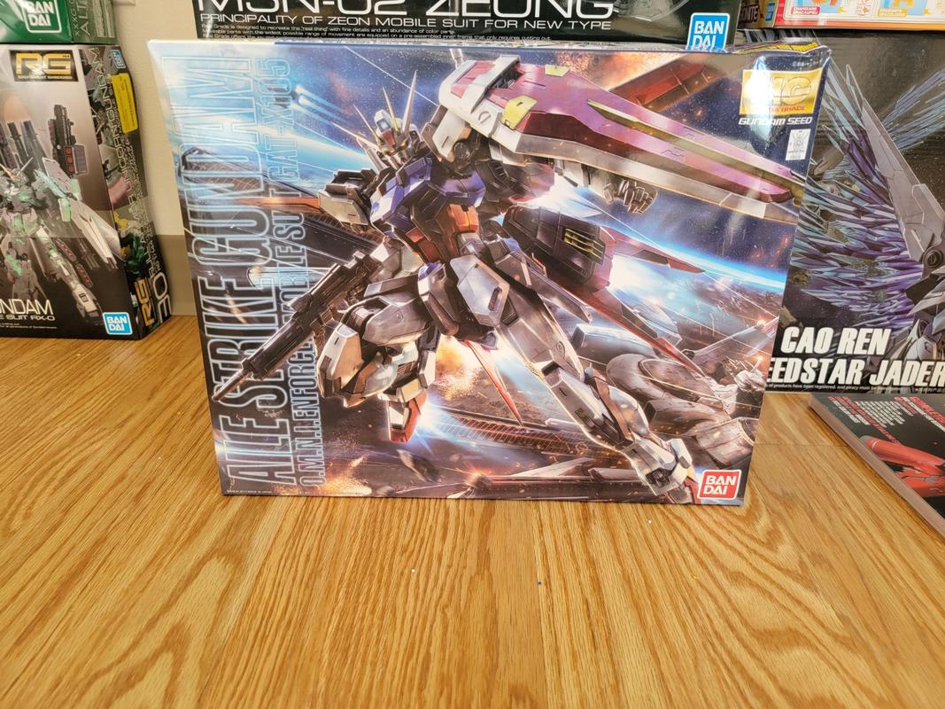 MG 1/100 GAT-X105 Aile Strike Gundam Ver. RM Remastered photo review