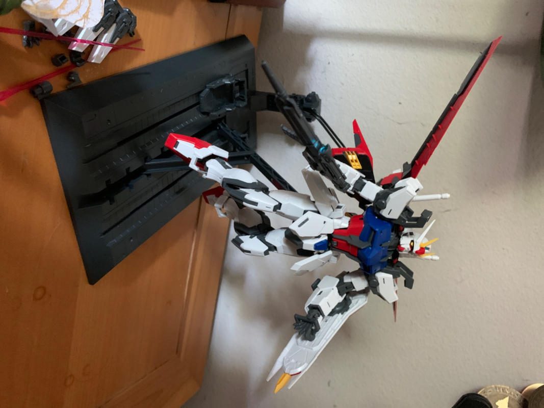 MG 1/100 GAT-X105 Aile Strike Gundam Ver. RM Remastered photo review