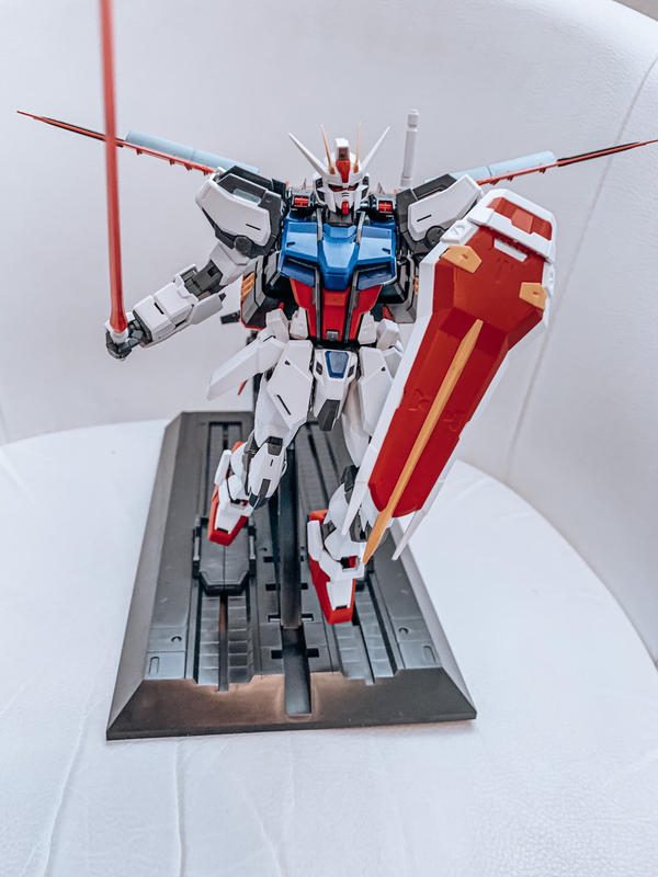 MG 1/100 GAT-X105 Aile Strike Gundam Ver. RM Remastered photo review