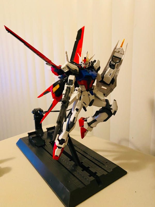 MG 1/100 GAT-X105 Aile Strike Gundam Ver. RM Remastered photo review