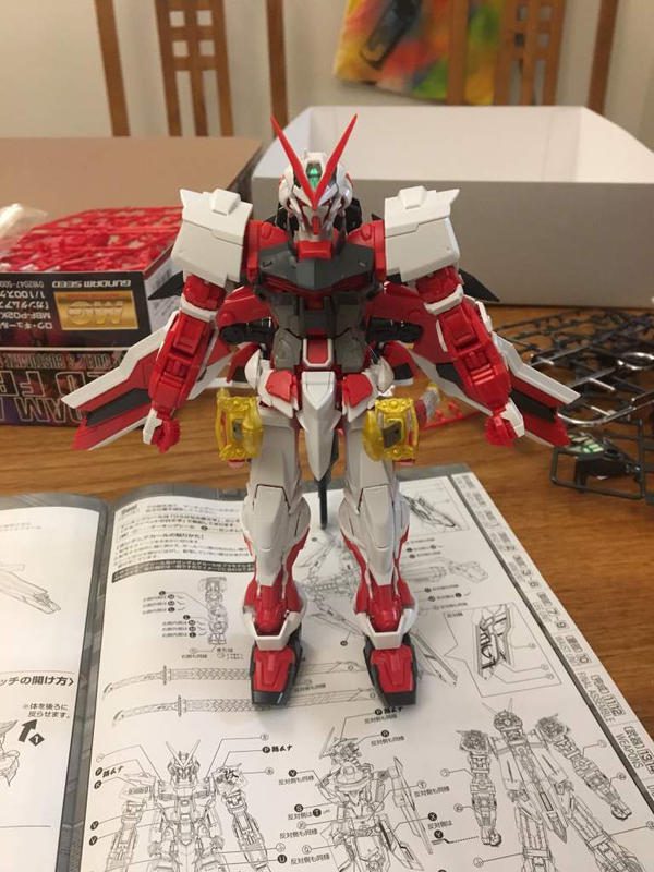 MGAcala 1/100 MG GN Destiny Red Custom photo review