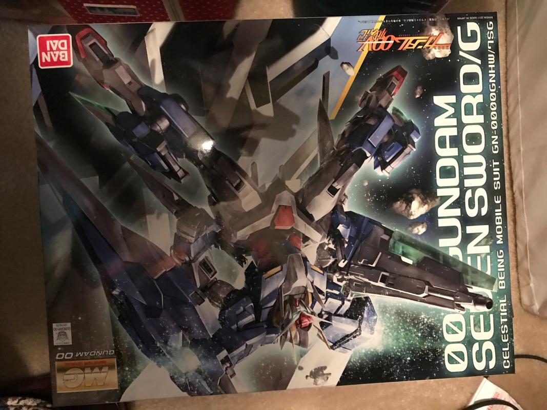 MG 1/100 00 Gundam Seven Sword/G photo review