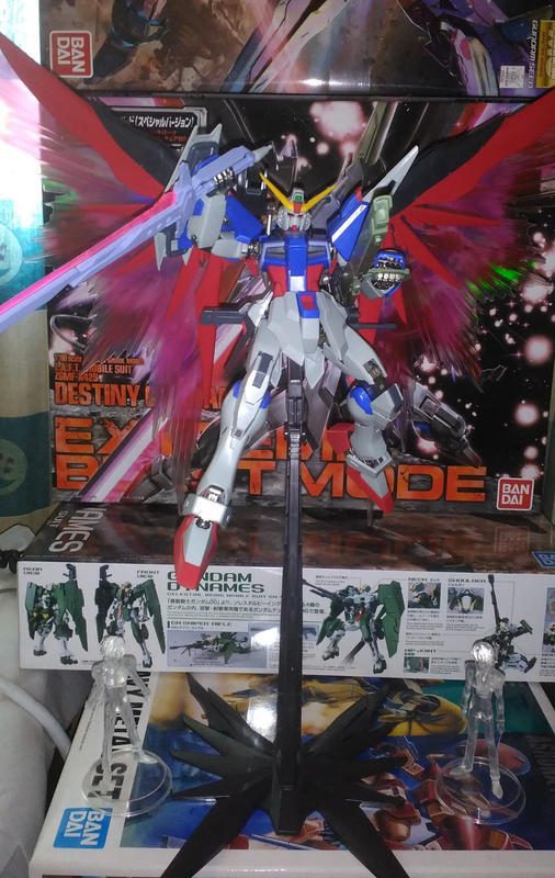 MG 1/100 Destiny Gundam Extreme Blast Mode Model Kit photo review