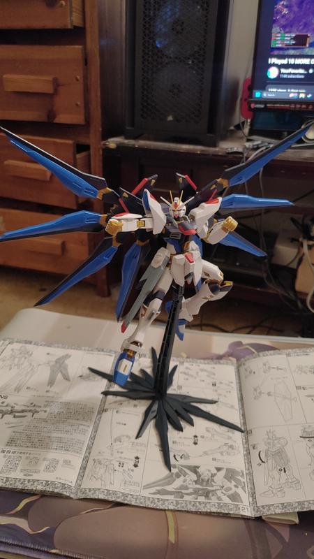 MG 1/100 Gundam Strike Freedom Model Kit photo review