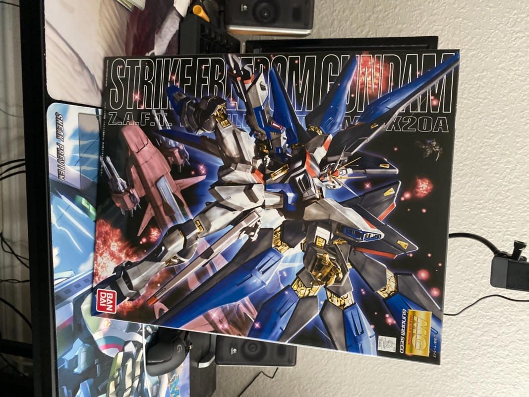 MG 1/100 Gundam Strike Freedom Model Kit photo review