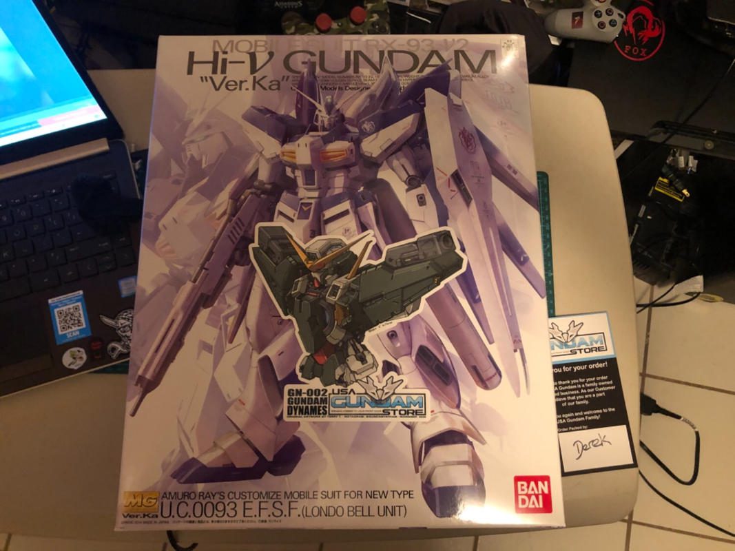 MG 1/100 Hi-Nu Gundam Ver. Ka Master Grade High-Grade Gundam Model Kit photo review