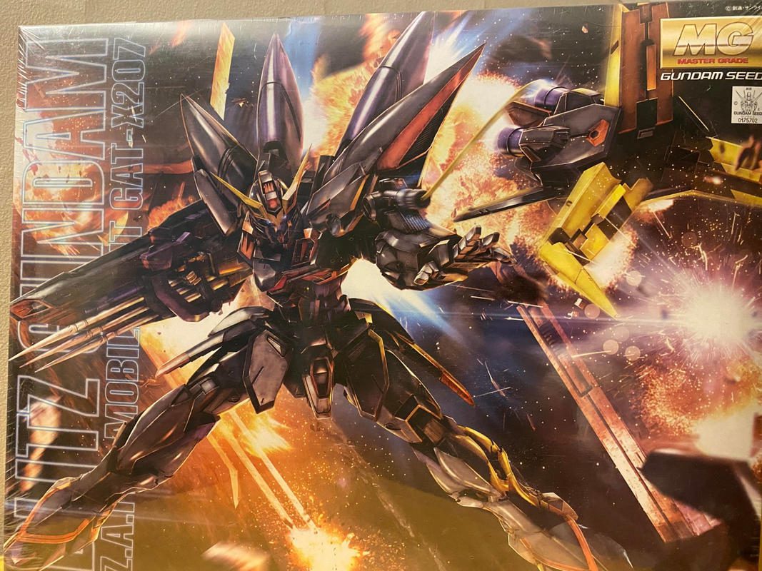 MG 1/100 Blitz Gundam Model Kit photo review