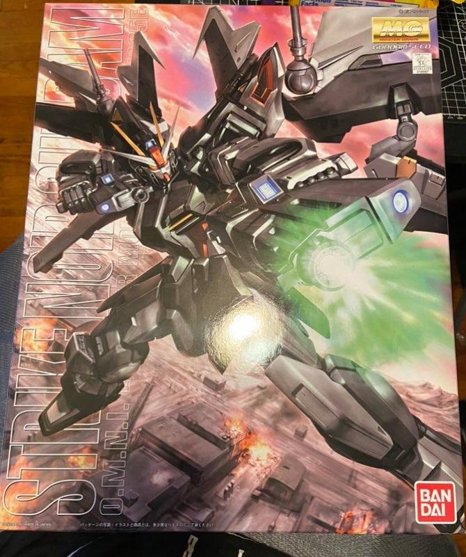 MG 1/100 Gundam Strike Noir Gunpla Model Kit photo review