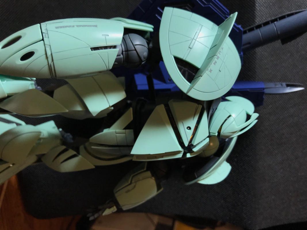 MG 1/100 Turn X Gundam Plastic Model photo review