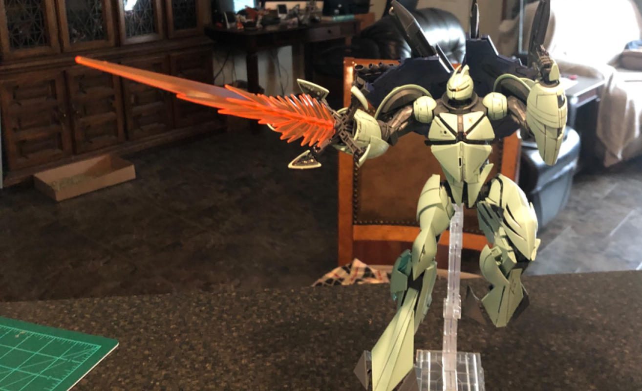 MG 1/100 Turn X Gundam Plastic Model photo review