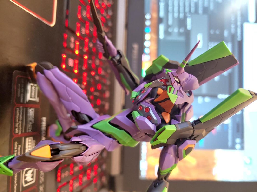 RG Evangelion Unit-01 Rebuild Version Model Kit photo review
