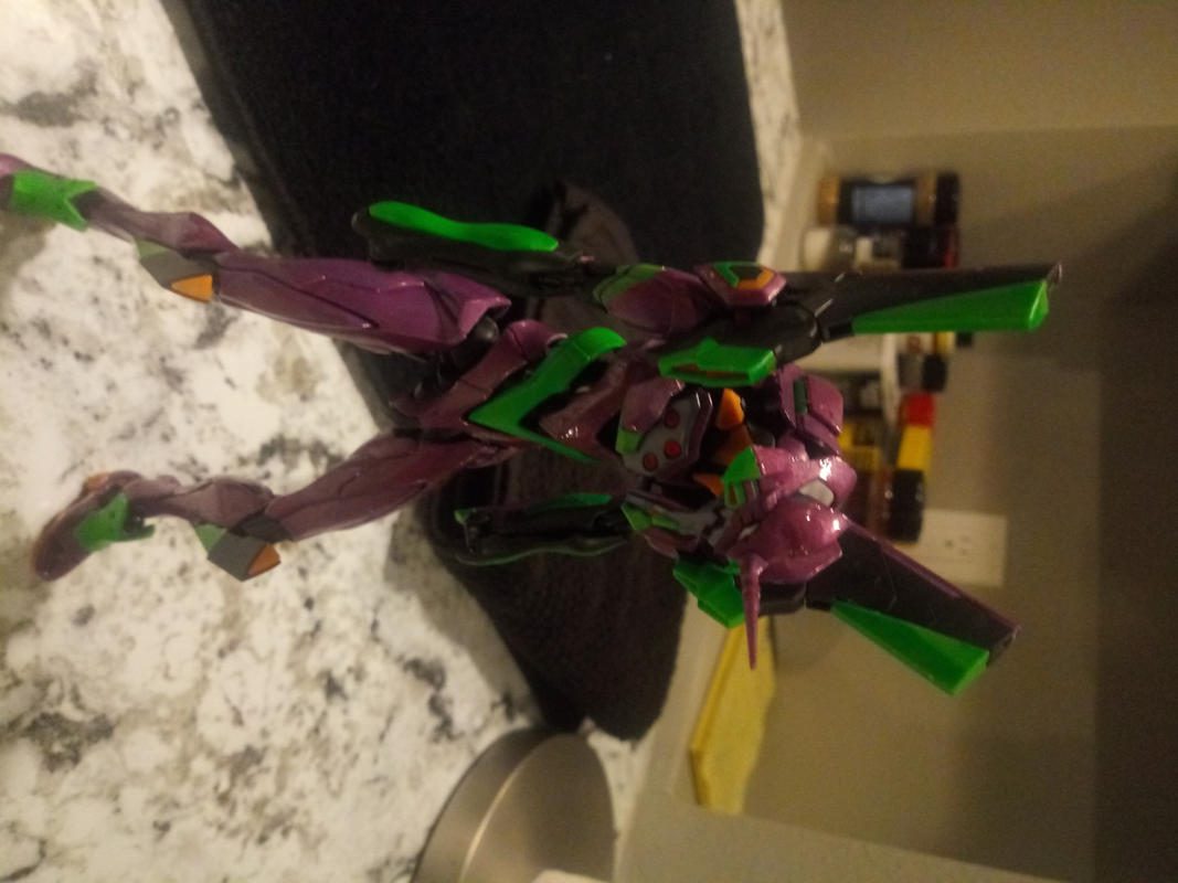 RG Evangelion Unit-01 Rebuild Version Model Kit photo review