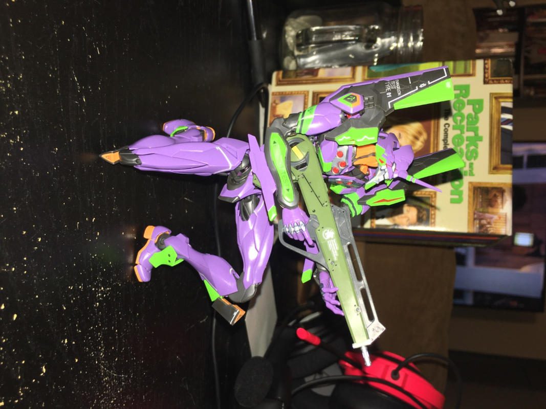 RG Evangelion Unit-01 Rebuild Version Model Kit photo review