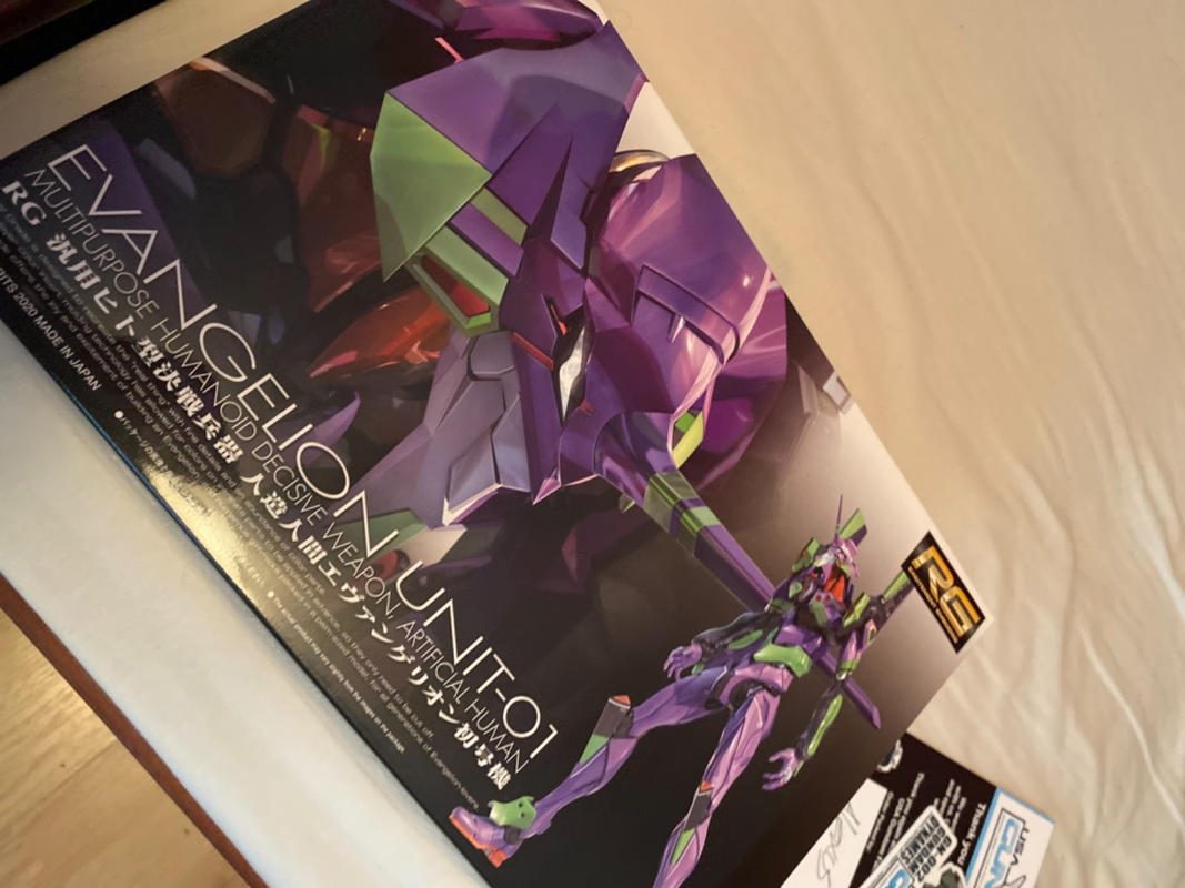 RG Evangelion Unit-01 Rebuild Version Model Kit photo review