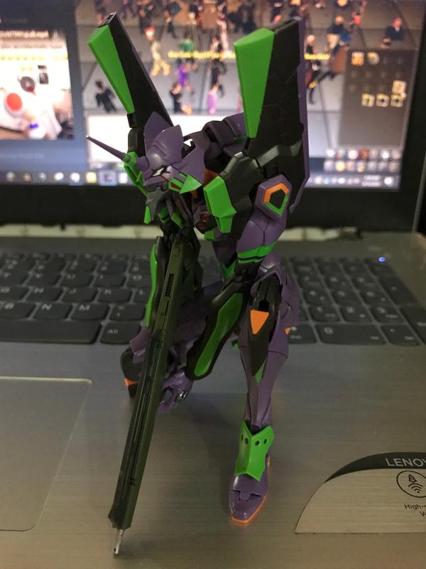 RG Evangelion Unit-01 Rebuild Version Model Kit photo review