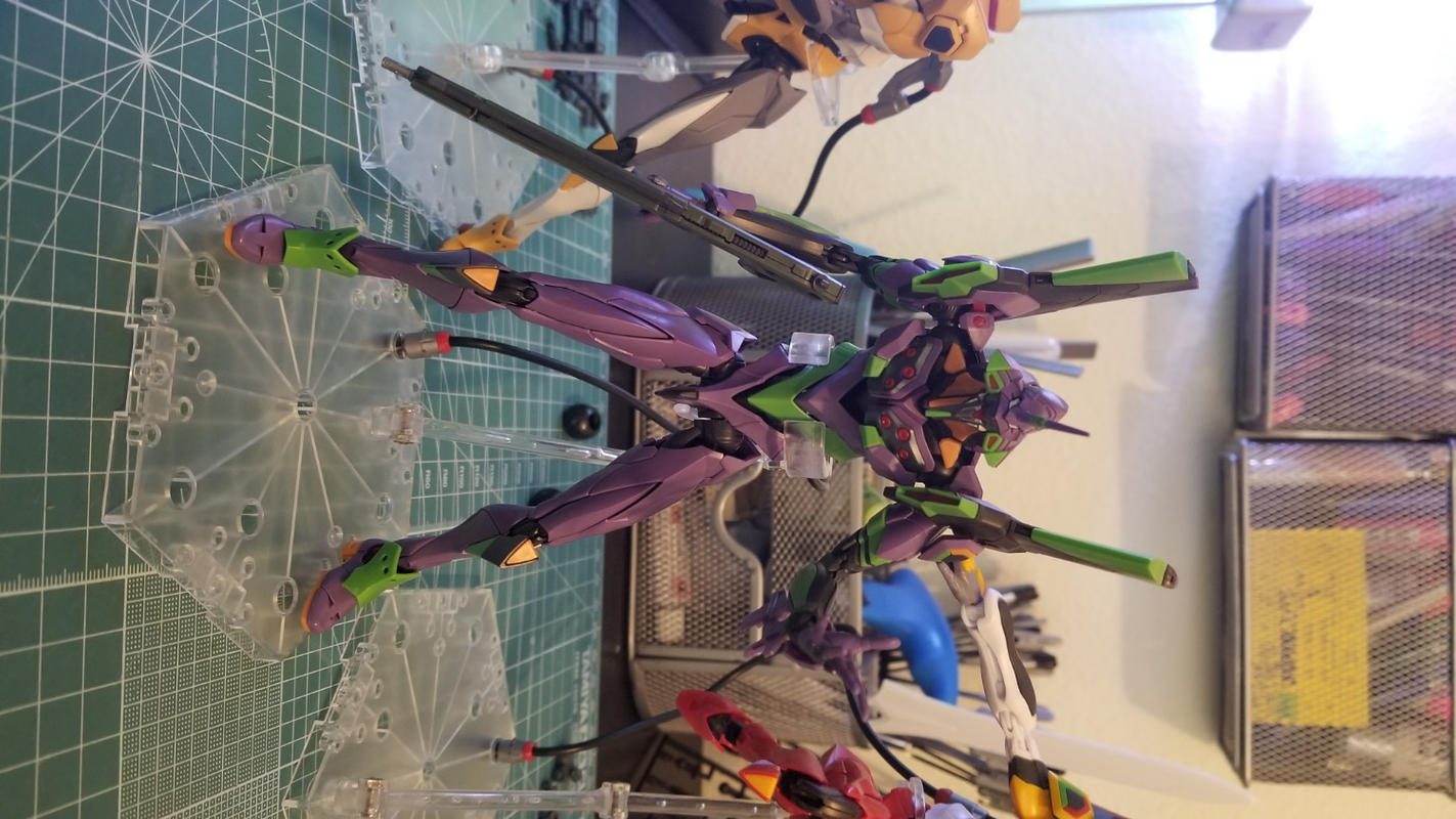 RG Evangelion Unit-01 Rebuild Version Model Kit photo review