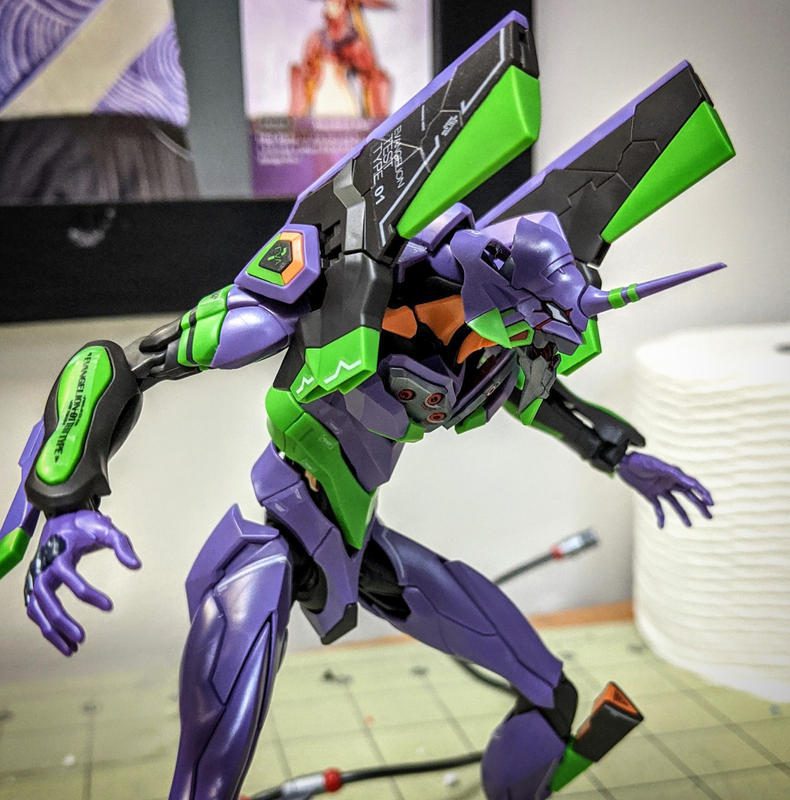 RG Evangelion Unit-01 Rebuild Version Model Kit photo review