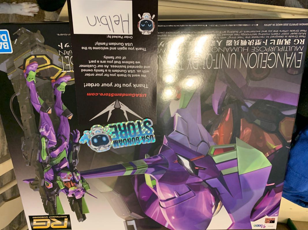 RG Evangelion Unit-01 Rebuild Version Model Kit photo review